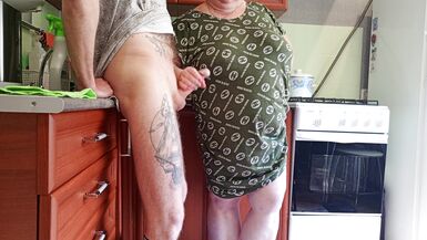 female hands make my cock hard and make him cum - 13 image