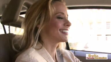 A broken down car is a good way to attract cock-hungry couga