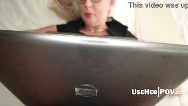 Teacher Gets Railed While She Conducts Online Classes | UseHerPOV - 6 image