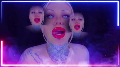 Jerk off to My Red Lip Ritual