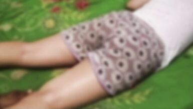 I helped massage the lonely old lady in my house - 4 image