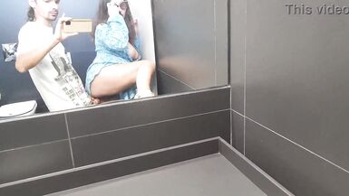 Stepmom was Fucked in the Toilet of the Shopping Center - 8 image