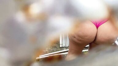 Perverse Aufzeichnungen durch das Outdoor-Dressing-Loch - 11 image