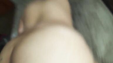 amateur chubby big ass milf gets cum in face after sex - 12 image