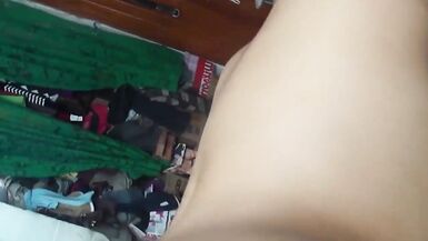 amateur chubby big ass milf gets cum in face after sex - 4 image