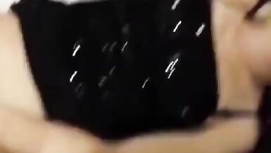Sex after photo shoot in black mini dress with my sexy wife Alexis - 9 image