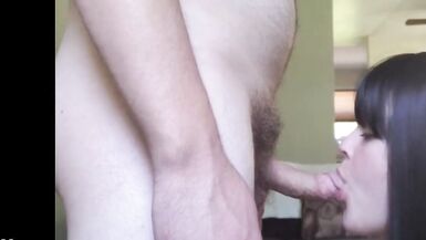 Gorgeous amateur sucks my cock - 11 image