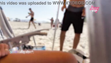 We met a hot new friend on the beach in RJ and invited him to visit us at the hotel