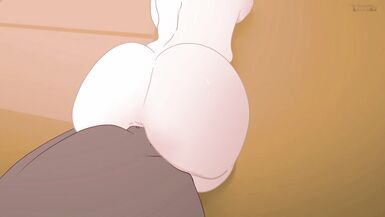 Red-haired Daphne takes off her panties in the toilet in front of an unknown guy without complexes ! Scooby-Doo. Hentai,Cartoon,Parody ! - 15 image