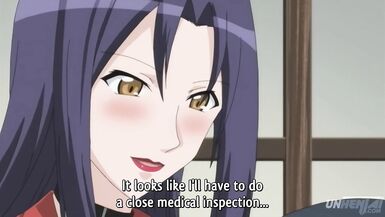 Busty School Nurse Fucks her Inexperienced Patient - Hentai Uncensored [Subtitled] - 2 image