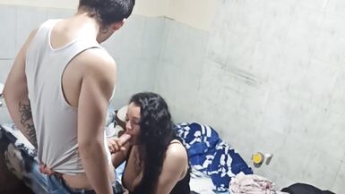 My friends mother gives me a blowjob after her birthday party - 3 image