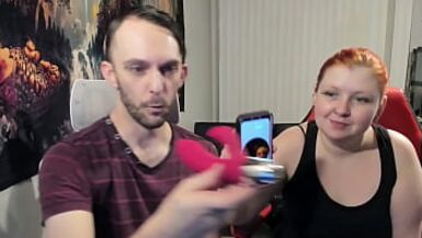 Rabbit Vibrator with Wireless Camera Unboxing and Masturbation - 1 image