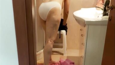 i spy rec my stepmother #5 (real spy-amateur compilation of a shy and caste milf) - 6 image