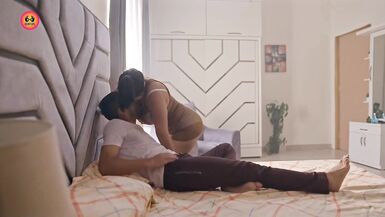 Indian beautiful Aunty have fun with inexperienced boy - 2 image