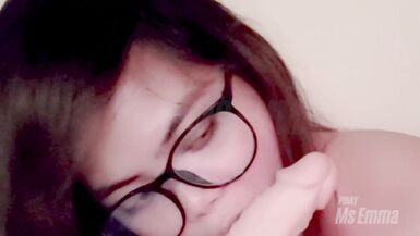 Amateur Cute Filipina Ms Emma Sucks a Big Dildo, Who wants to go next? - Awesome Solo Blowjob - 2 image