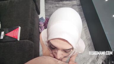 MILF In Hijab Goes Haram To Help- Inexperienced Step Son - 7 image