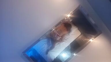 Fucking my dog in a hostel with mirrors on the ceiling - 1 image
