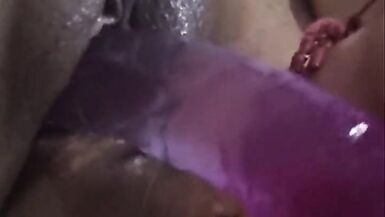 My stepmom is addicted to touching herself and leaving her pussy creamy