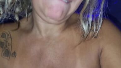 Cumming inside the blonde with glasses - 1 image