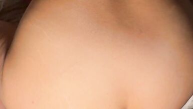 Wife fucking herself in the ass with the dildo