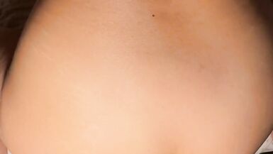 Wife fucking herself in the ass with the dildo