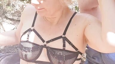 Looking for a stranger to fuck me in the forest - 14 image