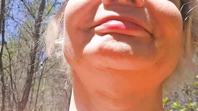 Looking for a stranger to fuck me in the forest