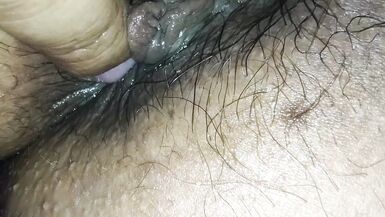 Wake up my girlfriend's and enjoy her wet pussy and see her contractions. - 6 image