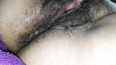 Wake up my girlfriend's and enjoy her wet pussy and see her contractions.