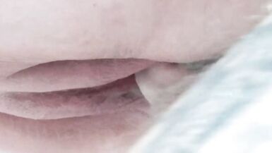 mother-in-law's meaty pussy filled with cum - 4 image