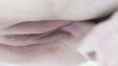 mother-in-law's meaty pussy filled with cum - 5 image
