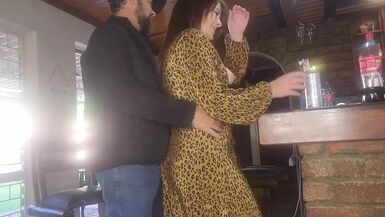 Best Friends Wife Gets Fucked Standing Missionary - 1 image