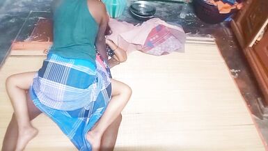 Indian mom step son fucking in home