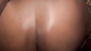 Eating the stepmother's ass with the big ass