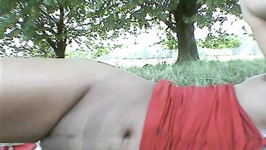 Mature Exotic Girl Playing Outdoor Sex Games - 5 image