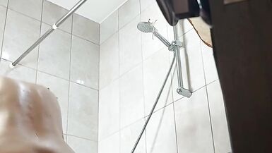 Forgot to close the shower door, milf hairy - 14 image