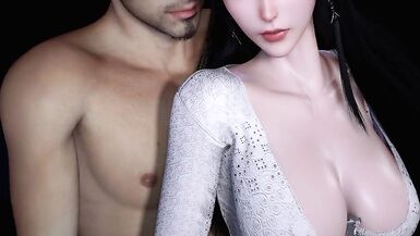 3D busty hot stepmom with big boobs cheating with her big cock stepson