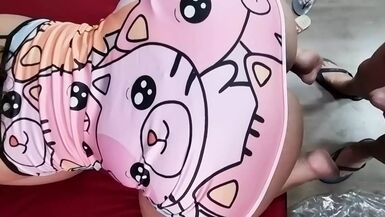 Horny wife moaning loud having orgasm - 1 image