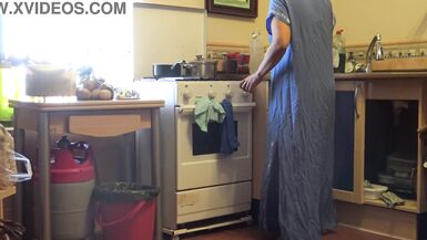 Arab milf gets big cumshot from horny masturbating stepson - 14 image