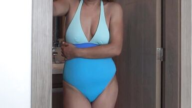 On the beach, I expose myself and make the cocks hard, great fuck with my brother-in-law and he cums inside me - 6 image