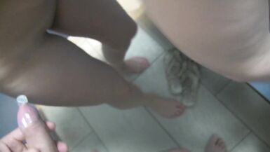 Public sex in a public swimming pool