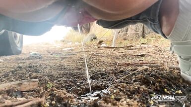 Hot piss compilation!! Hairy pissing, which one do you like it more - 12 image