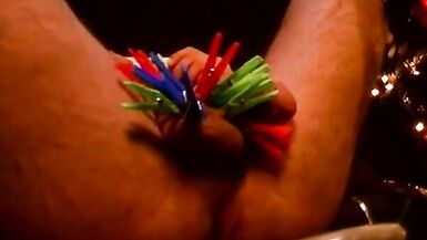 A Dark-minded Mistress Is a Master with Clothespins