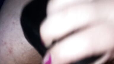 Orgasm with BBC Dildo