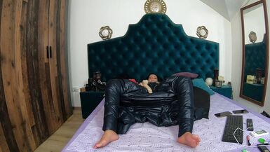 Milfycalla-i Can't Get Enough of Masturbating with This Green Fur Long Jacket 189 - 10 image