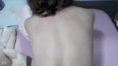 Japanese married woman of 4 getting stuck in her pussy