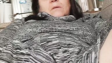 mature milf masturbation under dress - 7 image