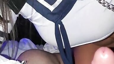 freaky molly blowjob open mouth ring gag - 3 image