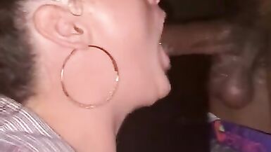 Throat Load- Neighbor’s Wife Sneaks out to Swallow BBC - 6 image