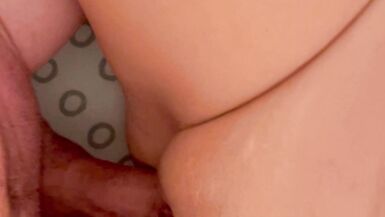 Tight creamy pussy fucked and filled with hot sperm-try not to cum - 15 image